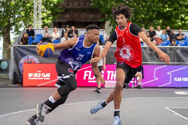 Basketball, 3x3, INNSiDE 3x3 Circus in Düsseldorf