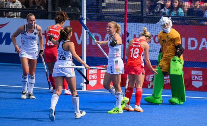 Feldhockey, Frauen, FIH Hockey Pro League, England - Deutschland