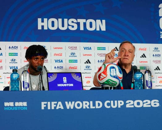 Fußball, FIFA WM 2026, Nationalteam Curacao, Pressekonferenz