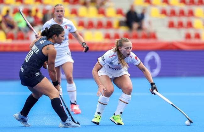 Feldhockey, Frauen, FIH Pro League, Belgien - Argentinien