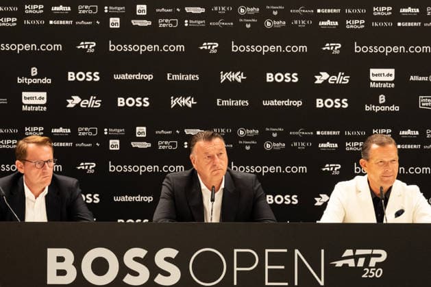 Tennis, ATP-Turnier in Stuttgart, Abschlusspressekonferenz