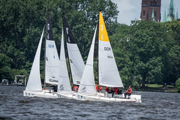 Segeln, Helga Cup in Hamburg