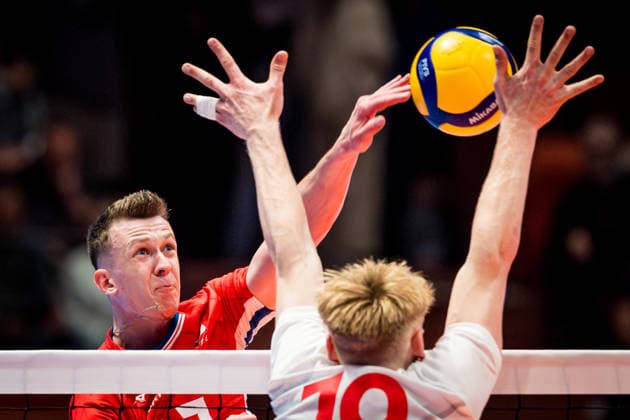 Volleyball, Europaliga, Tschechien - Dänemark