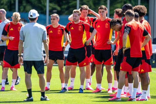 Fußball, FIFA WM 2026, Nationalteam Belgien, Training