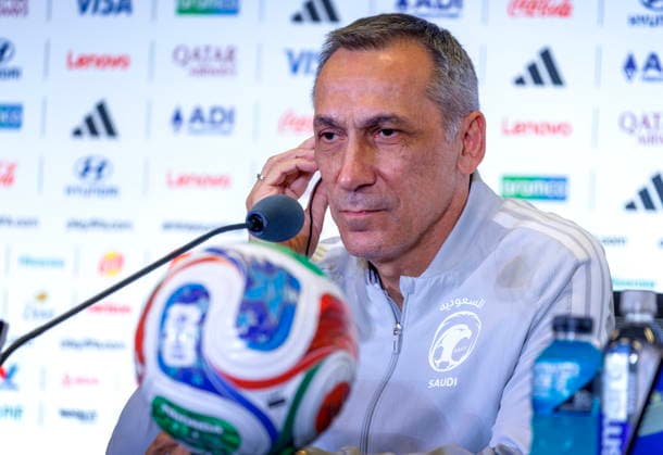 Fußball, FIFA WM 2026, Nationalteam Saudi Arabien, Pressekonferenz