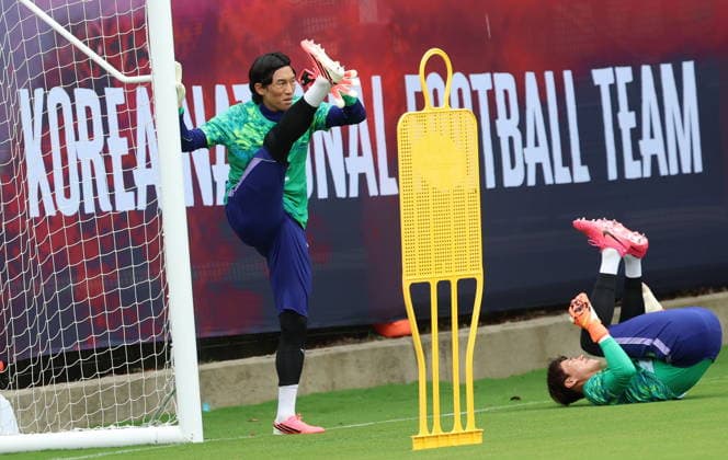 Fußball, FIFA WM 2026, Nationalteam Südkorea, Training