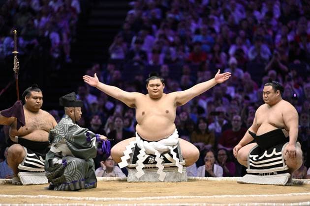 Sumo, Turnier in Paris