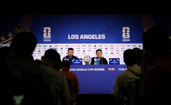 Fußball, FIFA WM 2026, Nationalteam Iran, Pressekonferenz