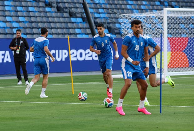 Fußball, FIFA WM 2026, Nationalteam Iran, Training