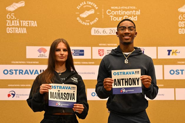 Leichtathletik, World Athletics Continental Tour, Ostrava Golden Spike, Pressekonferenz