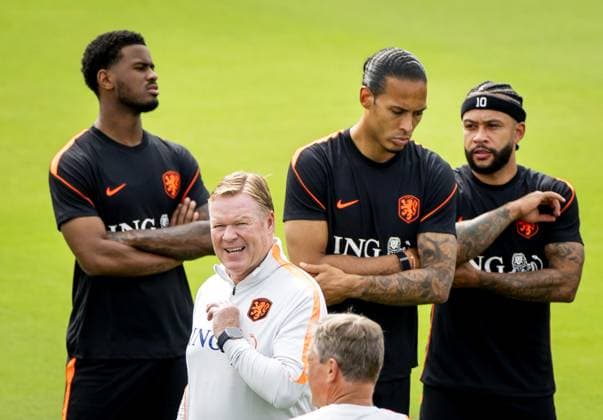 Fußball, FIFA WM 2026, Nationalteam Niederlande, Training