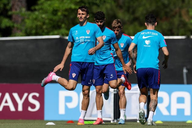 Fußball, FIFA WM 2026, Nationalteam Kroatien, Training