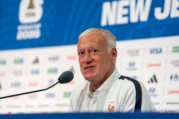 Fußball, FIFA WM 2026, Nationalteam Frankreich, Pressekonferenz