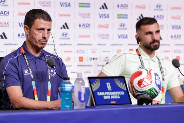 Fußball, FIFA WM 2026, Nationalteam Jordanien, Pressekonferenz