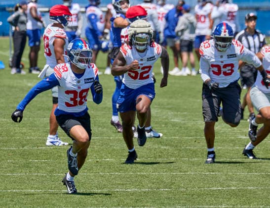 NFL, New York Giants, Training