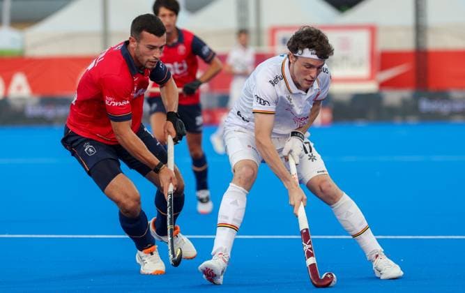 Feldhockey, Männer, FIH Pro League, Belgien - Spanien