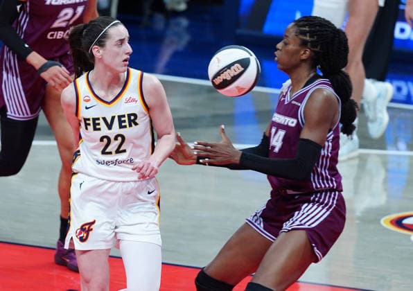 Basketball, WNBA, Toronto Tempo - Indiana Fever