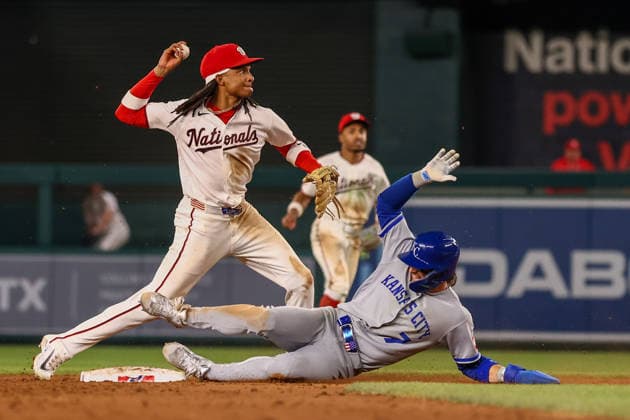 Baseball, MLB, Washington Nationals - Kansas City Royals