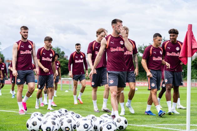 Fußball, Red Bull Salzburg, Trainingsauftakt