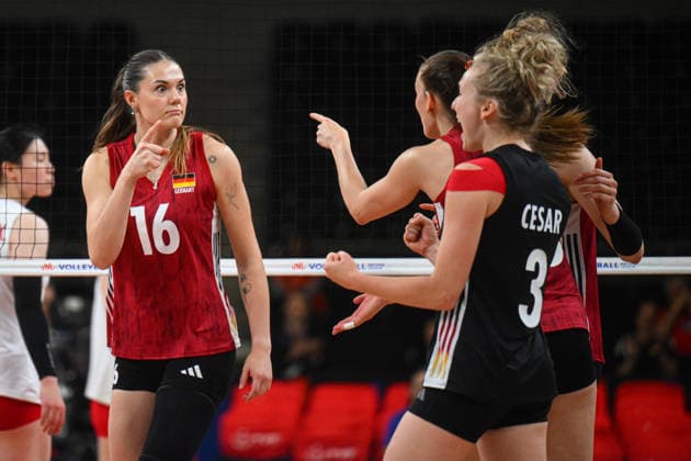 Volleyball, Frauen, Nations League, Deutschland - China