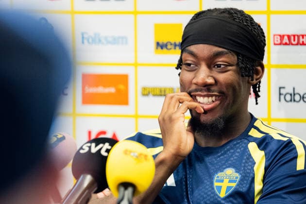 Fußball, FIFA WM 2026, Nationalteam Schweden, Pressekonferenz
