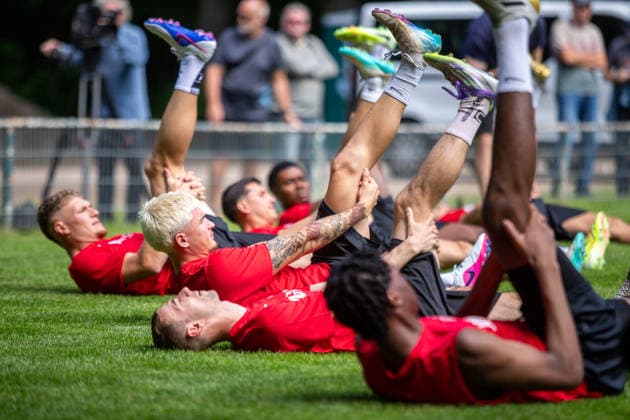 Fußball, RL Nordost, Greifswalder FC, Trainingsauftakt