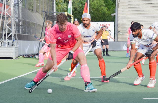 Feldhockey, Männer, FIH Pro League, Indien - Deutschland