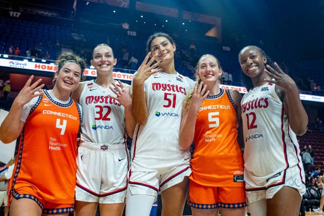 Basketball, Frauen, WNBA, Connecticut Sun - Washington Mystics