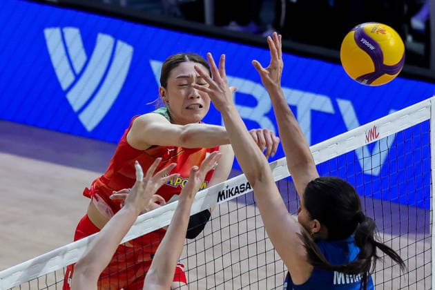 Volleyball, Frauen, Nations League, Japan - Serbien