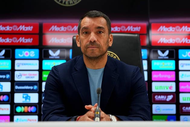 Fußball, Niederlande, Feyenoord Rotterdam Pressekonferenz