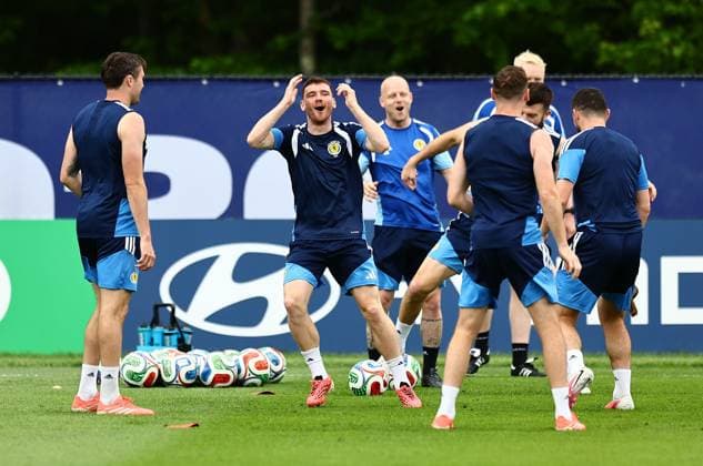 Fußball, FIFA WM 2026, Nationalteam Schottland, Training