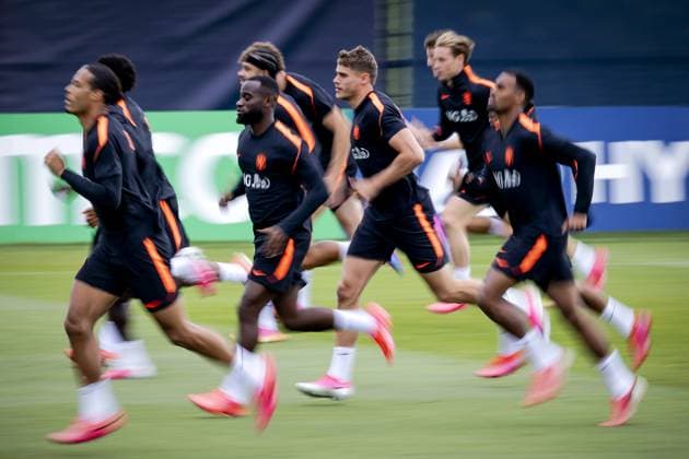 Fußball, FIFA WM 2026, Nationalteam Niederlande, Training