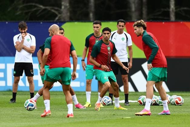 Fußball, FIFA WM 2026, Nationalteam Marokko, Training