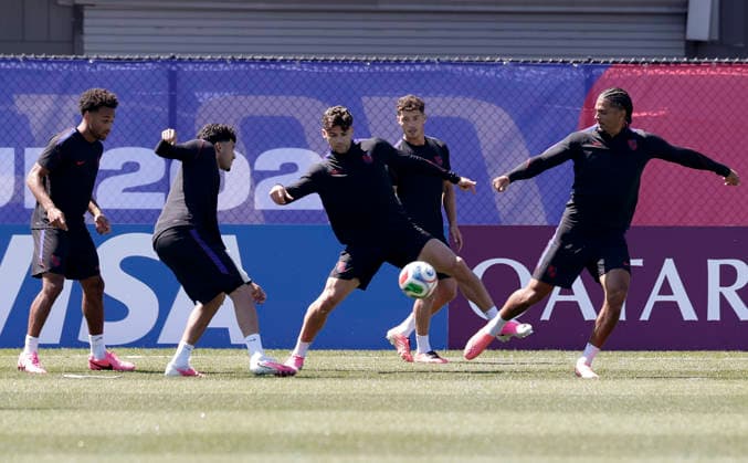 Fußball, FIFA WM 2026, Nationalteam USA, Training