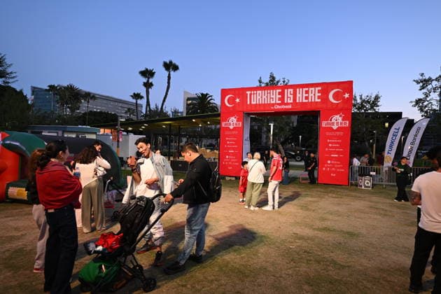 Fußball, FIFA WM 2026, Türkische Fan Zone in Los Angeles