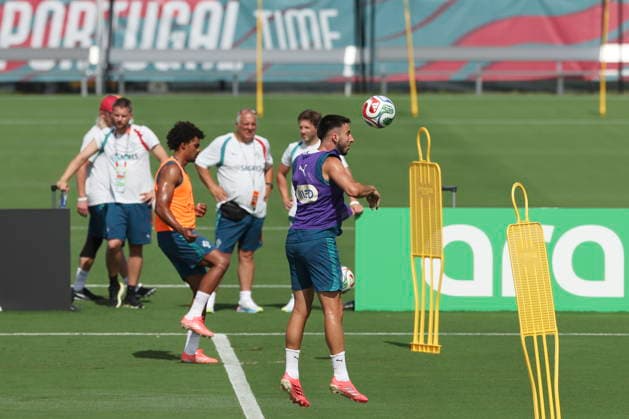 Fußball, FIFA WM 2026, Nationalteam Portugal, Training