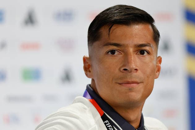 Fußball, FIFA WM 2026, Nationalteam Ecuador, Pressekonferenz