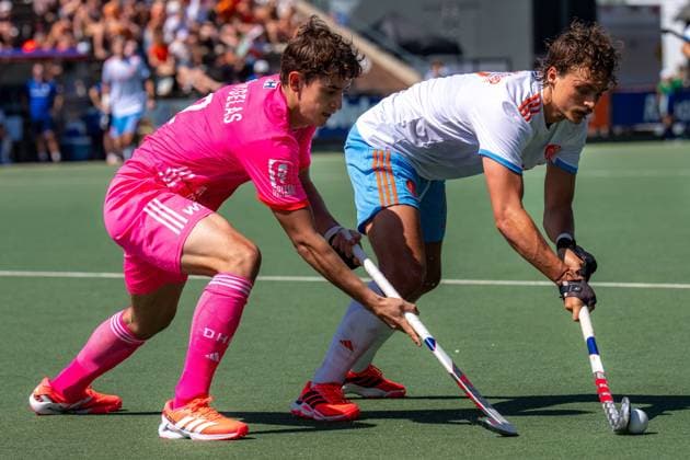 Feldhockey, FIH Pro League, Niederlande - Deutschland