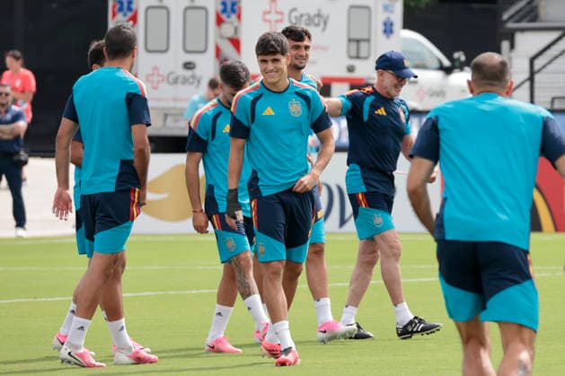 Fußball, FIFA WM 2026, Nationalteam Spanien, Training