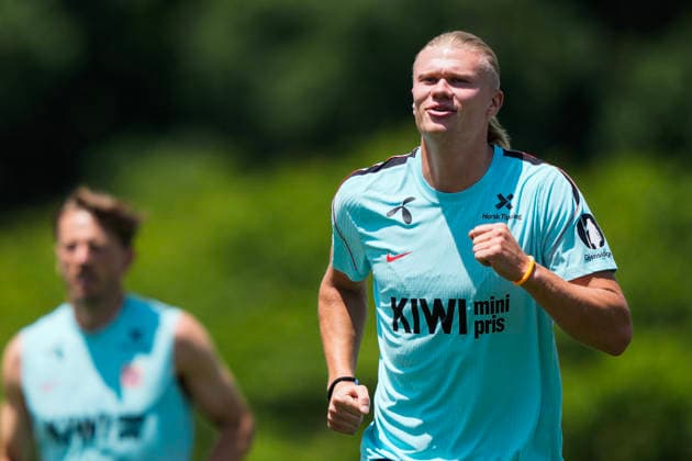 Fußball, FIFA WM 2026, Nationalteam Norwegen, Training