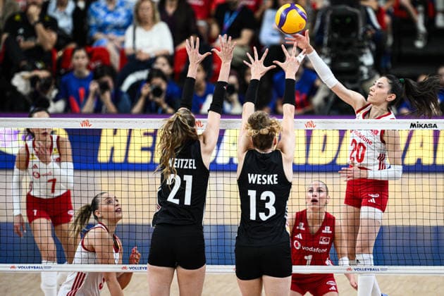 Volleyball, Frauen, Nations League, Türkei - Deutschland