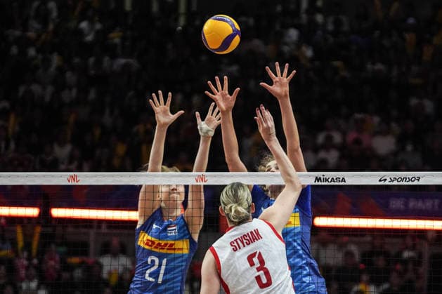 Volleyball, Frauen, Nations League, Niederlande - Polen