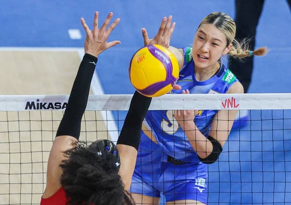 Volleyball, Frauen, Nations League, Dominikanische Republik - Japan