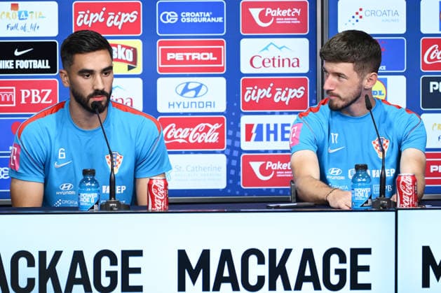 Fußball, FIFA WM 2026, Nationalteam Kroatien, Pressekonferenz