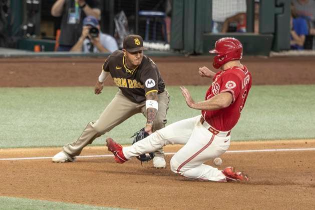 Baseball, MLB, Texas Rangers - San Diego Padres