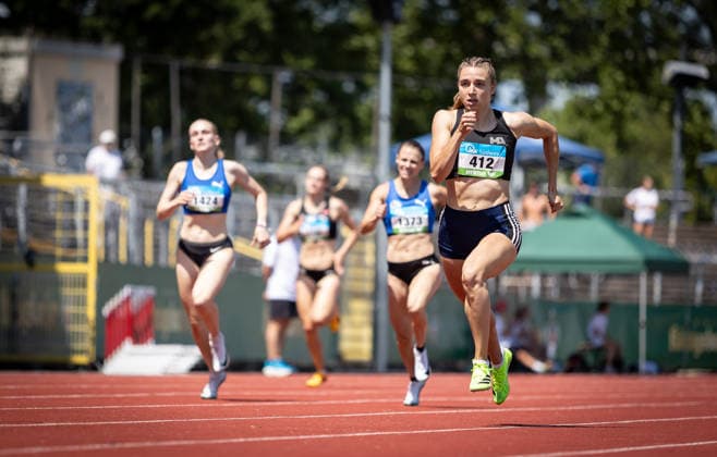 Leichtathletik, Süddeutsche Meisterschaften Aktive und Jugend U18 in Koblenz