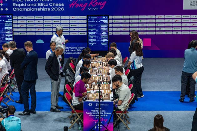 Schach, FIDE World Team Rapid and Blitz Chess Championship in Hongkong