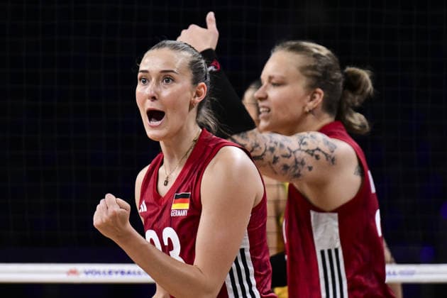 Volleyball, Frauen, Nations League, Deuschland - Brasilien