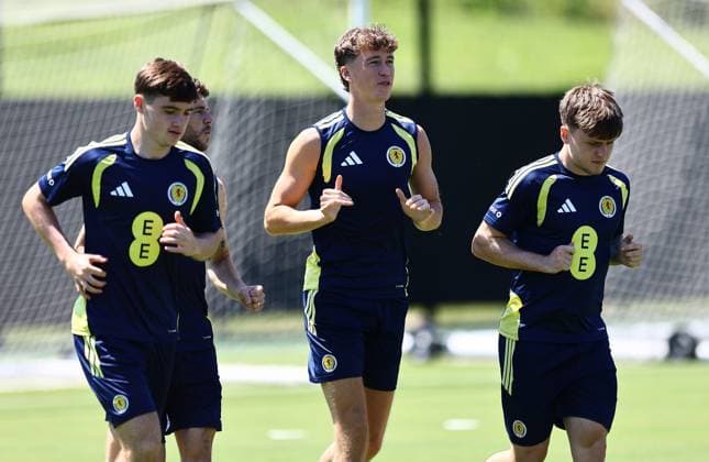 Fußball, FIFA WM 2026, Nationalteam Schottland, Training