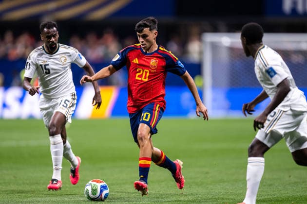 Fußball, FIFA WM 2026, Spanien - Saudi Arabien
